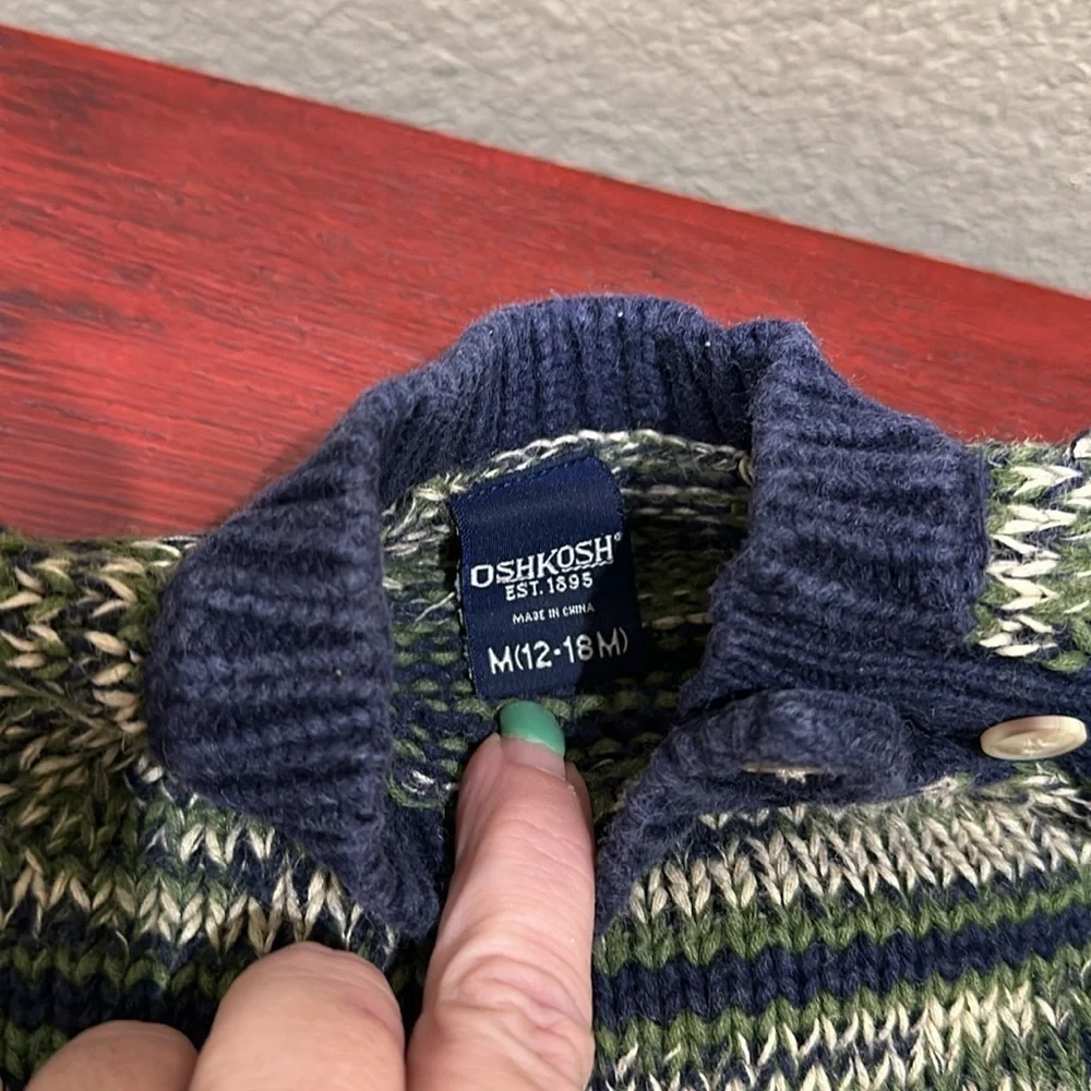 Cute Oshkosh boy sweater
